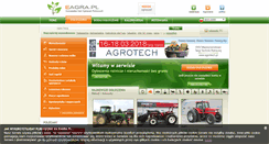 Desktop Screenshot of eagra.pl